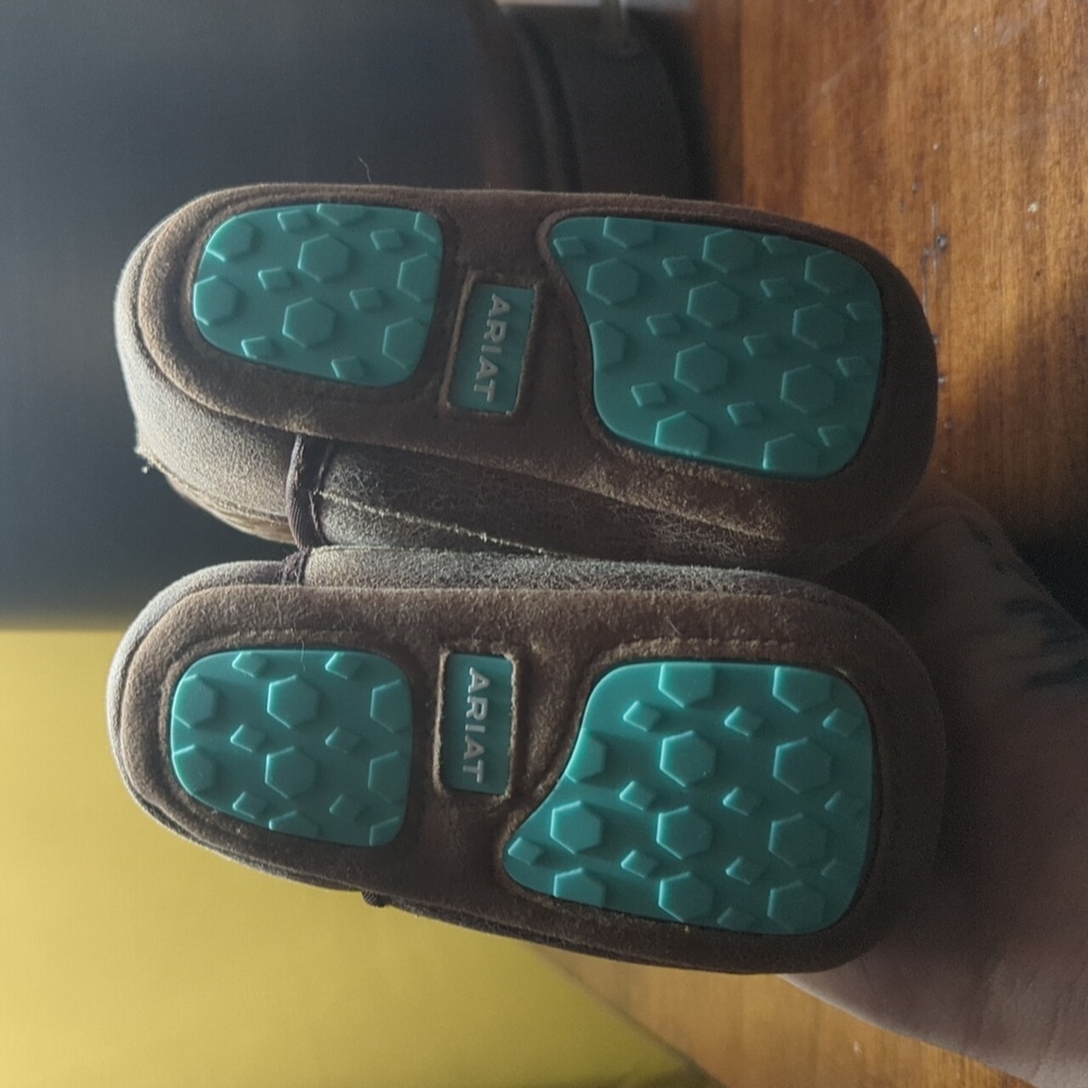 Leopard Print Kids Boots - Picture 3 of 3